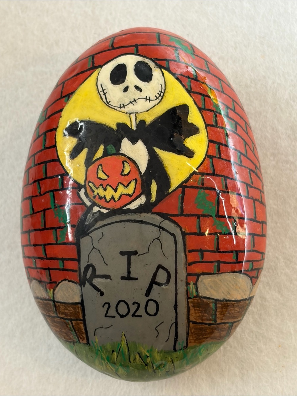 Painted Rock Dated 2020